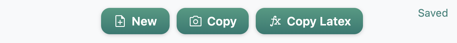 Mathfield with quadratic formula and Copy buttons